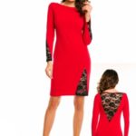 Večerní šaty model 49006 awama  Sukienka A128 Red – awama