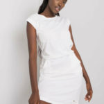 Bílé bavlněné šaty