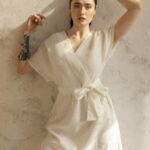 Zola Dress Wrap Ivory