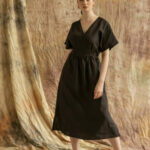 Zola Dress Wrap Black