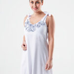 BERUNKA dámské sportovní šaty bílá | modrá – Loap