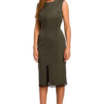 Dámské šaty Stylove Dress S190 Khaki