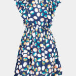 Yoclub Dámské krátké letní šaty UDK-0003K-A200 Multicolour