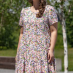 šaty plus size model 169234 0